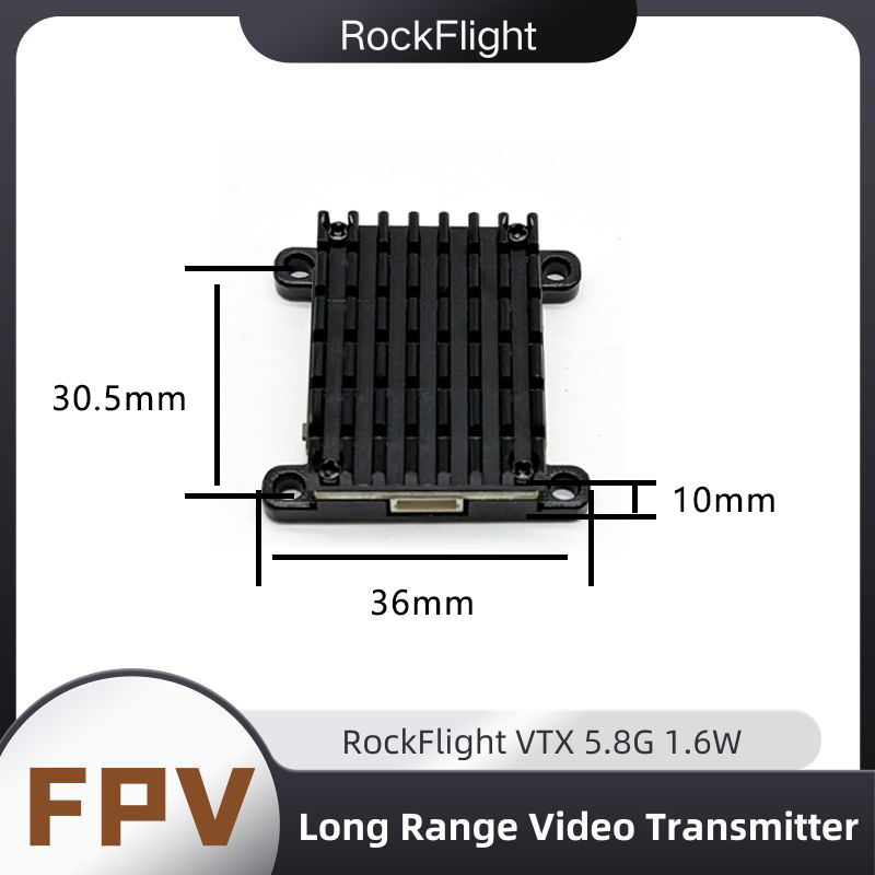 RockFlight TX663 VTX 5.8G 48CH – обзор и цена Drone Racing Frame