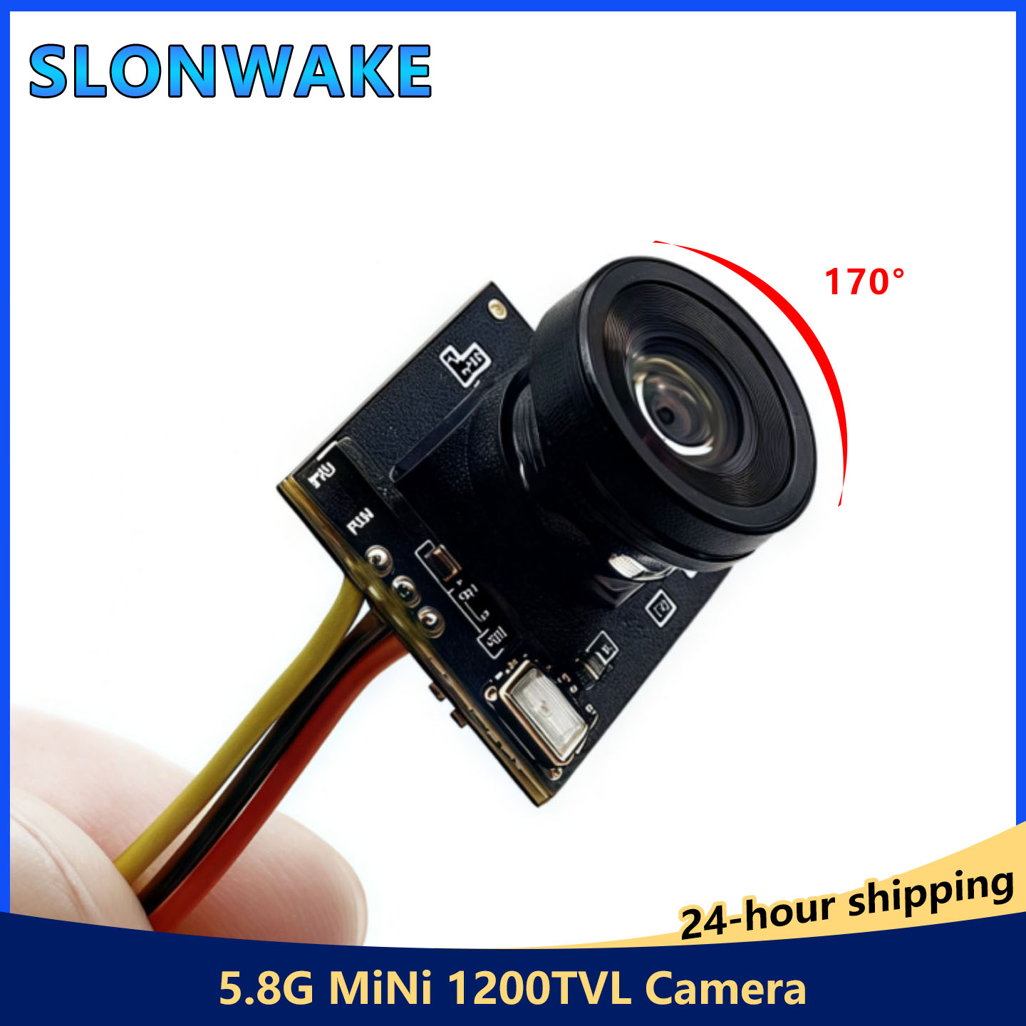 SLONWAKE Ultra Mini 5,8G FPV к – обзор и цена Drone Racing Camera